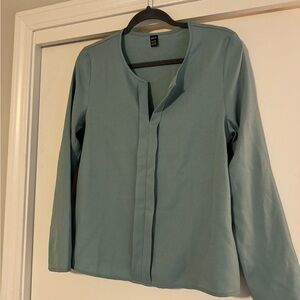 Sage green blouse. Women’s M/6